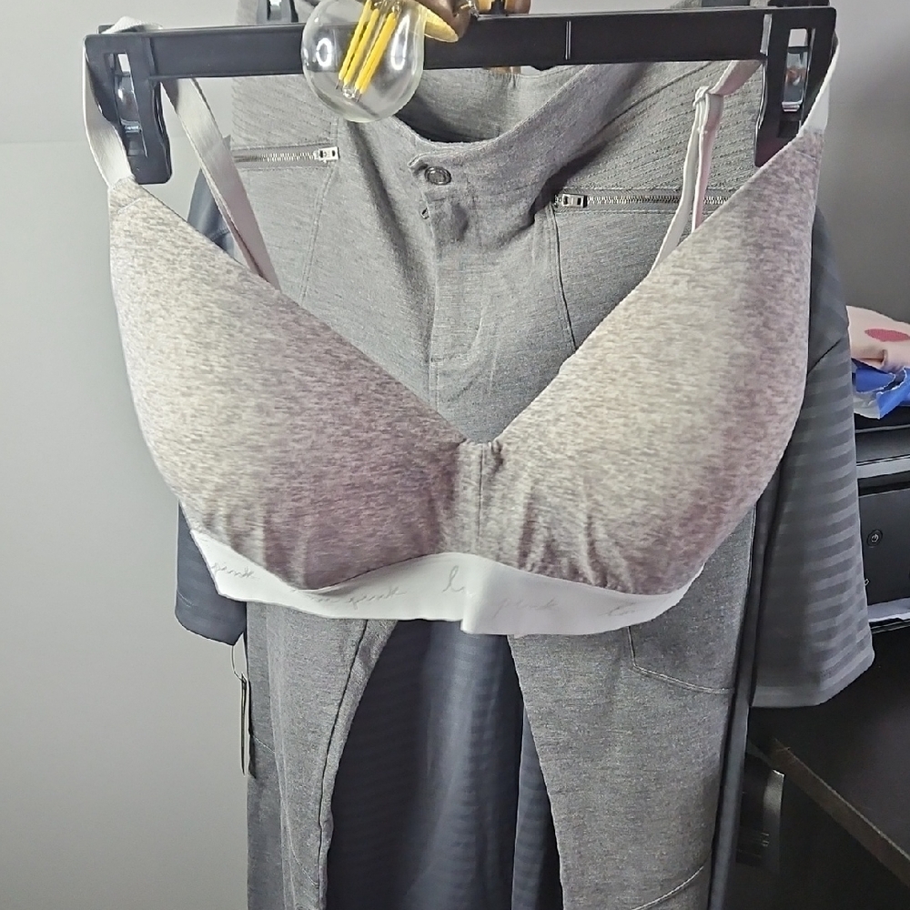 PINK Victoria's Secret Heathered Bra